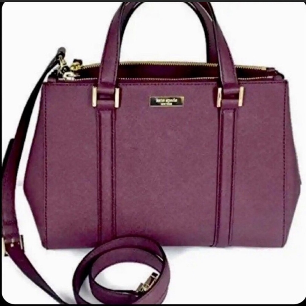 Kate Spade Maroon Handbag